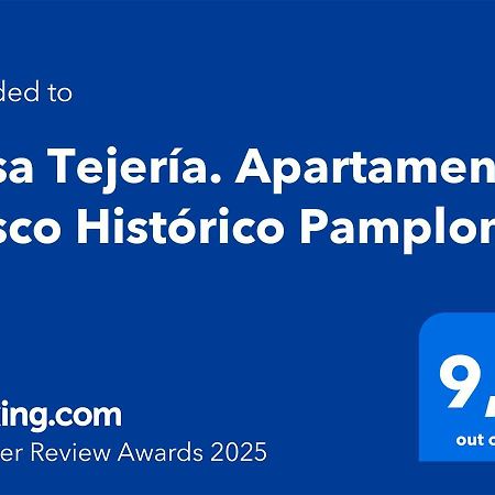 Casa Tejeria. Apartamento Casco Historico פמפלונה מראה חיצוני תמונה
