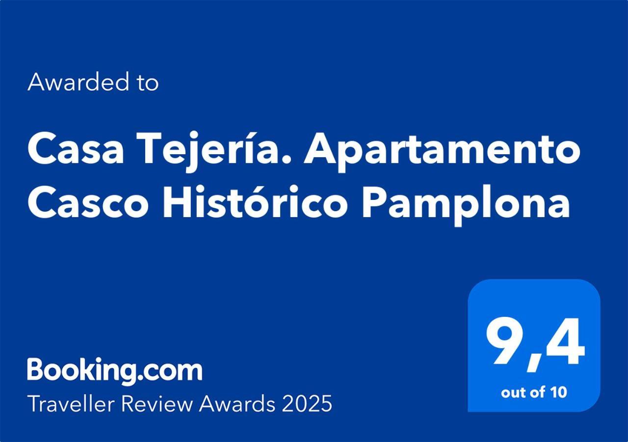 Casa Tejeria. Apartamento Casco Historico פמפלונה מראה חיצוני תמונה